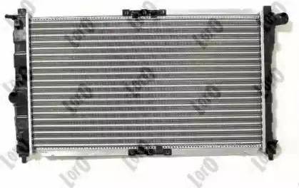 Loro 011-017-0002 - Radiateur, refroidissement du moteur cwaw.fr