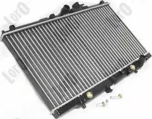 Loro 018-017-0017 - Radiateur, refroidissement du moteur cwaw.fr