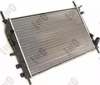 Loro 017-017-0038-1 - Radiateur, refroidissement du moteur cwaw.fr