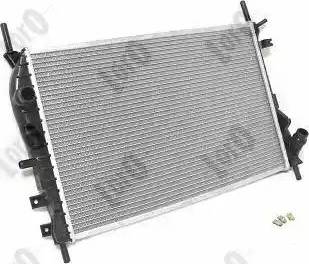 Loro 017-017-0038-B - Radiateur, refroidissement du moteur cwaw.fr