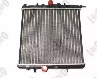 Loro 038-017-0001 - Radiateur, refroidissement du moteur cwaw.fr