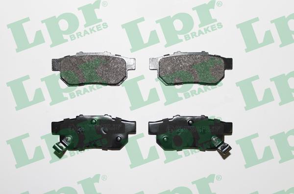 LPR 05P991 - Kit de plaquettes de frein, frein à disque cwaw.fr