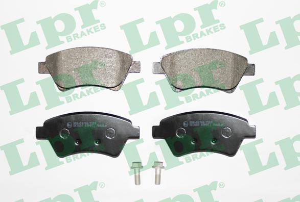 LPR 05P911 - Kit de plaquettes de frein, frein à disque cwaw.fr