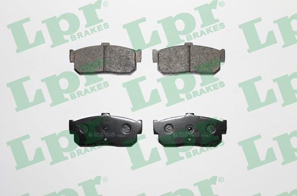 LPR 05P929 - Kit de plaquettes de frein, frein à disque cwaw.fr