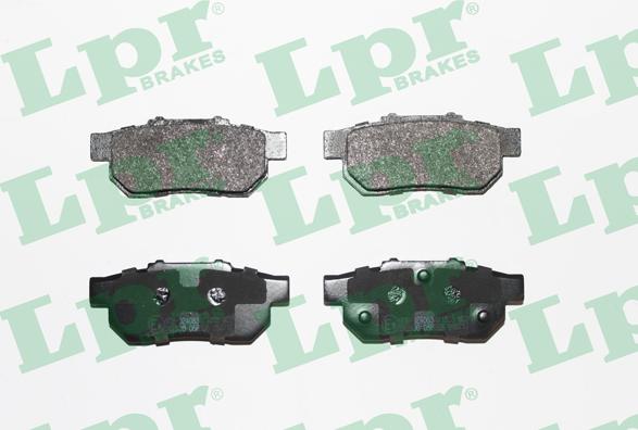 LPR 05P505 - Kit de plaquettes de frein, frein à disque cwaw.fr