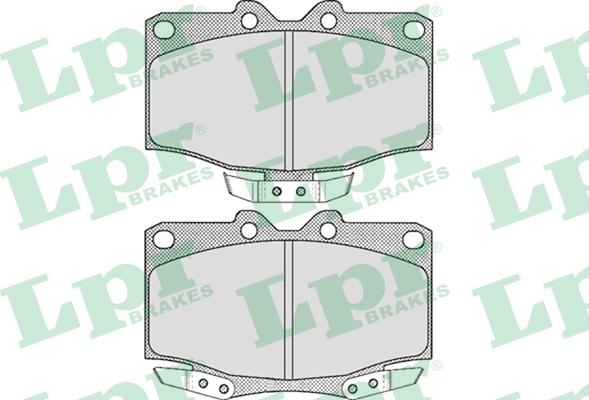 LPR 05P515 - Kit de plaquettes de frein, frein à disque cwaw.fr