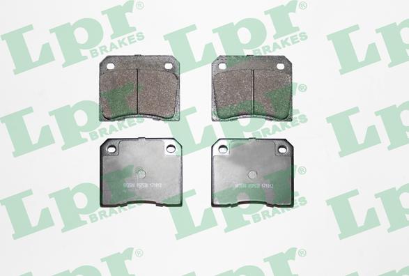 LPR 05P530 - Kit de plaquettes de frein, frein à disque cwaw.fr