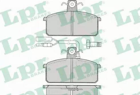 LPR 05P097 - Kit de plaquettes de frein, frein à disque cwaw.fr