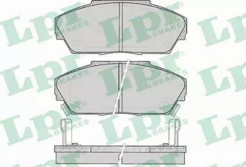 LPR 05P080 - Kit de plaquettes de frein, frein à disque cwaw.fr