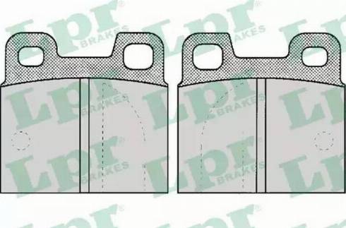 LPR 05P028 - Kit de plaquettes de frein, frein à disque cwaw.fr