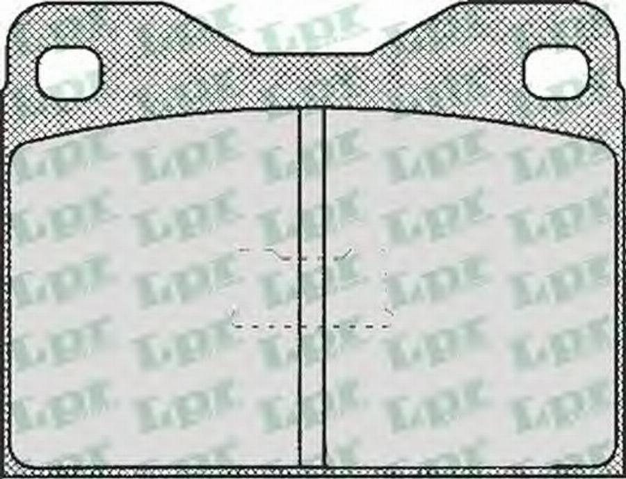 LPR 05P149 - Kit de plaquettes de frein, frein à disque cwaw.fr