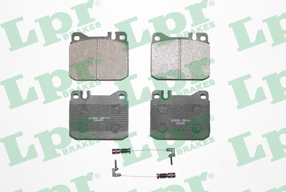 LPR 05P141A - Kit de plaquettes de frein, frein à disque cwaw.fr