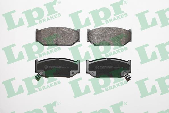 LPR 05P1594 - Kit de plaquettes de frein, frein à disque cwaw.fr