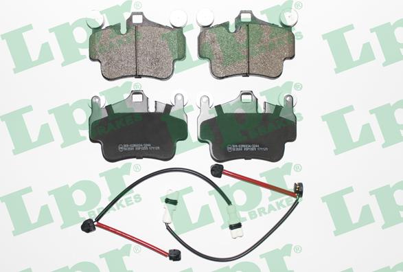 LPR 05P1559A - Kit de plaquettes de frein, frein à disque cwaw.fr