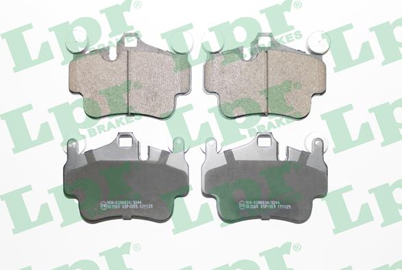 LPR 05P1559 - Kit de plaquettes de frein, frein à disque cwaw.fr