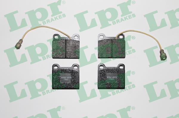 LPR 05P155 - Kit de plaquettes de frein, frein à disque cwaw.fr