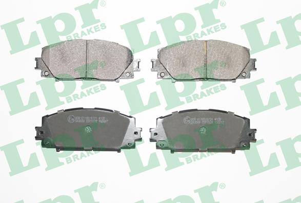 LPR 05P1529 - Kit de plaquettes de frein, frein à disque cwaw.fr