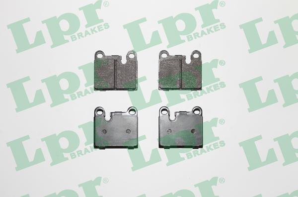 LPR 05P1057 - Kit de plaquettes de frein, frein à disque cwaw.fr