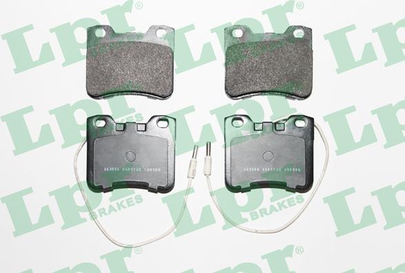 LPR 05P1135 - Kit de plaquettes de frein, frein à disque cwaw.fr