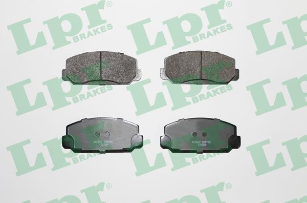 LPR 05P183 - Kit de plaquettes de frein, frein à disque cwaw.fr