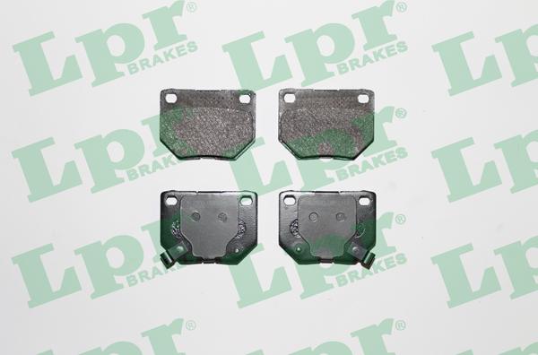 LPR 05P1341 - Kit de plaquettes de frein, frein à disque cwaw.fr