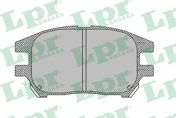 LPR 05P1332 - Kit de plaquettes de frein, frein à disque cwaw.fr