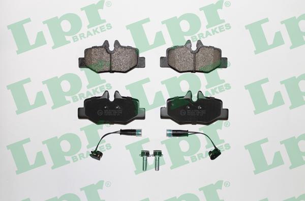 LPR 05P1246 - Kit de plaquettes de frein, frein à disque cwaw.fr