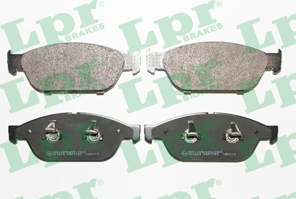 LPR 05P1743 - Kit de plaquettes de frein, frein à disque cwaw.fr