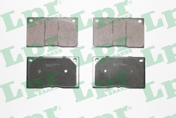 LPR 05P386 - Kit de plaquettes de frein, frein à disque cwaw.fr