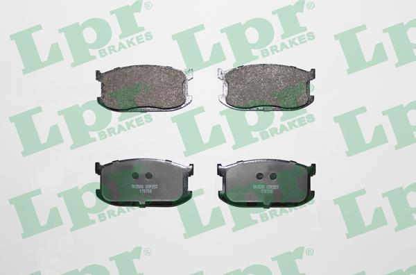 LPR 05P253 - Kit de plaquettes de frein, frein à disque cwaw.fr