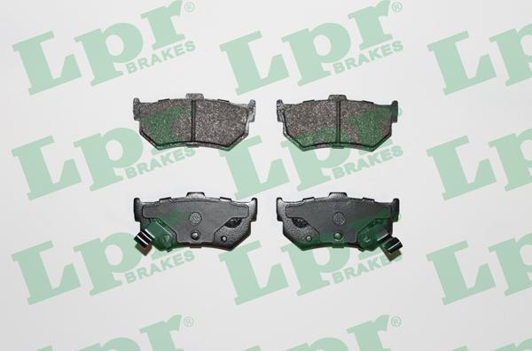 LPR 05P751 - Kit de plaquettes de frein, frein à disque cwaw.fr