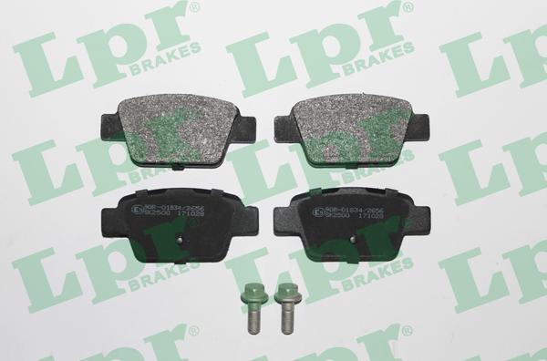 LPR 05P780 - Kit de plaquettes de frein, frein à disque cwaw.fr