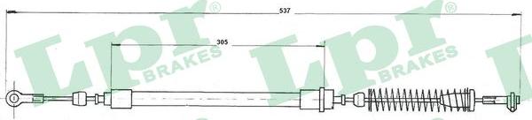 LPR C0215B - Tirette à câble, frein de stationnement cwaw.fr