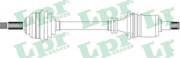 LPR DS43003 - Arbre de transmission cwaw.fr