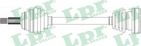 LPR DS51050 - Arbre de transmission cwaw.fr