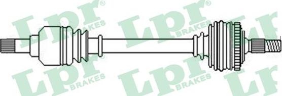 LPR DS52442 - Arbre de transmission cwaw.fr