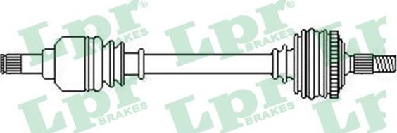 LPR DS52450 - Arbre de transmission cwaw.fr