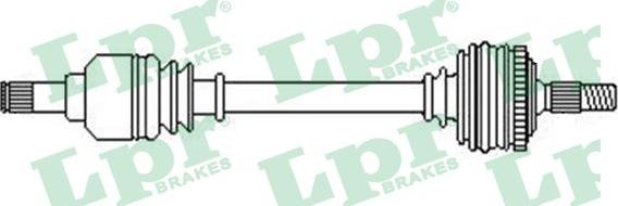 LPR DS52513 - Arbre de transmission cwaw.fr