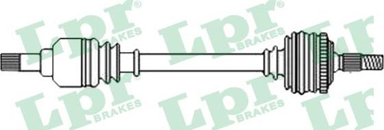 LPR DS52050 - Arbre de transmission cwaw.fr