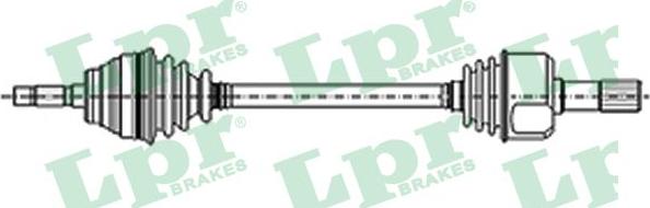 LPR DS52130 - Arbre de transmission cwaw.fr