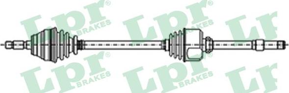 LPR DS52129 - Arbre de transmission cwaw.fr