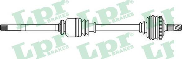 LPR DS52355 - Arbre de transmission cwaw.fr