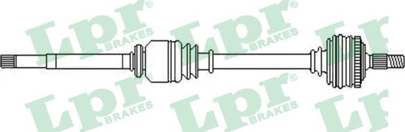 LPR DS52358 - Arbre de transmission cwaw.fr