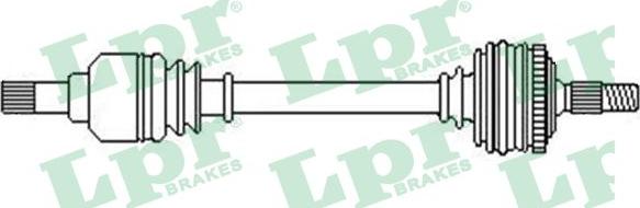 LPR DS52357 - Arbre de transmission cwaw.fr