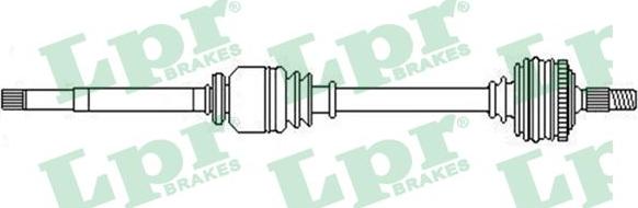 LPR DS52306 - Arbre de transmission cwaw.fr