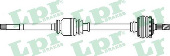 LPR DS52288 - Arbre de transmission cwaw.fr