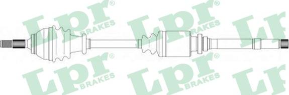 LPR DS16180 - Arbre de transmission cwaw.fr