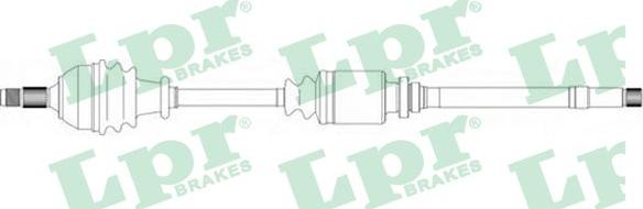 LPR DS16127 - Arbre de transmission cwaw.fr