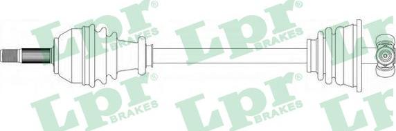 LPR DS39061 - Arbre de transmission cwaw.fr