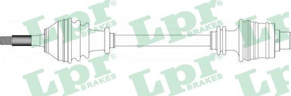 LPR DS39020 - Arbre de transmission cwaw.fr